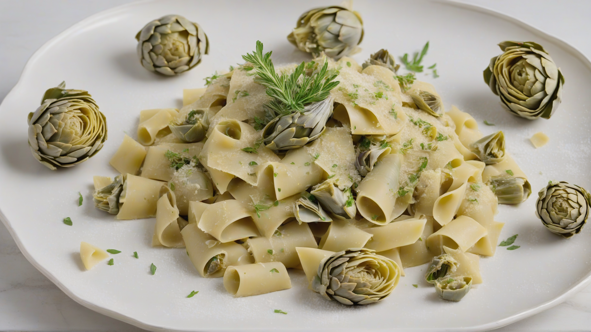 paste con carciofi